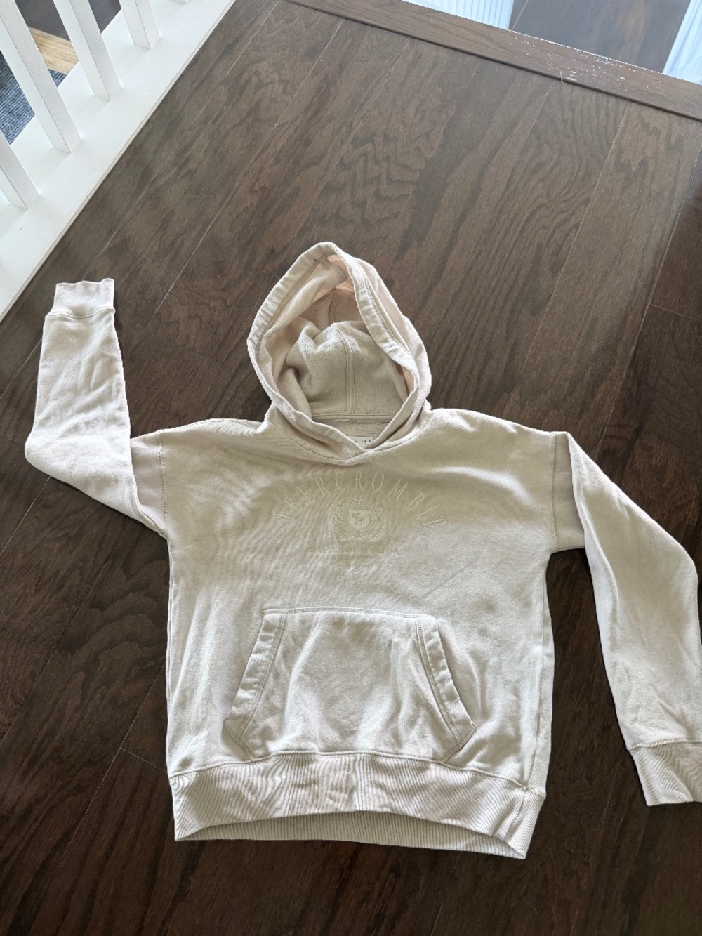 Girls Abercrombie hoodie size 9/10